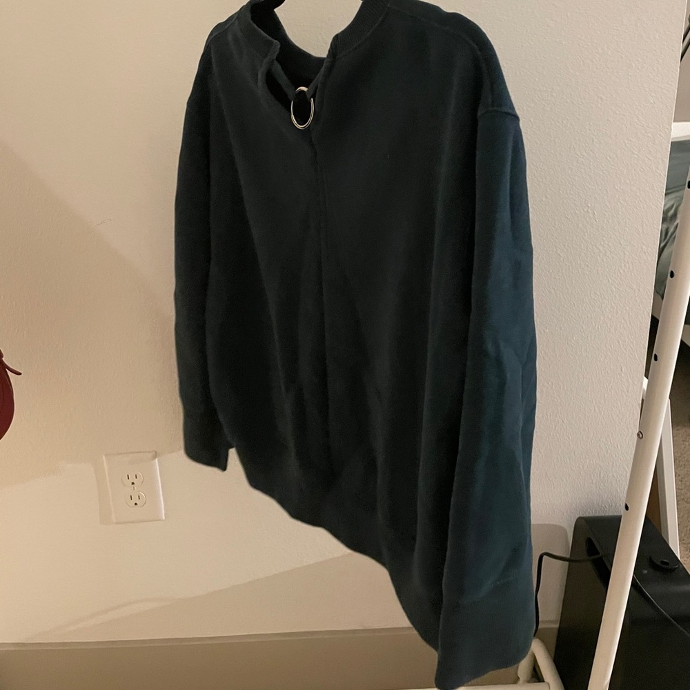 w concept oversized sweatshirt